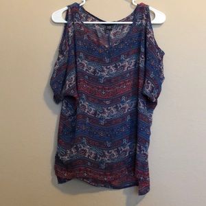 Cute shoulder showing shirt by American dream